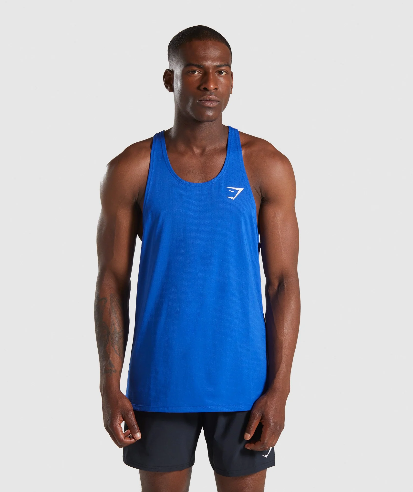 Gymshark Arrival Stringer - Blue