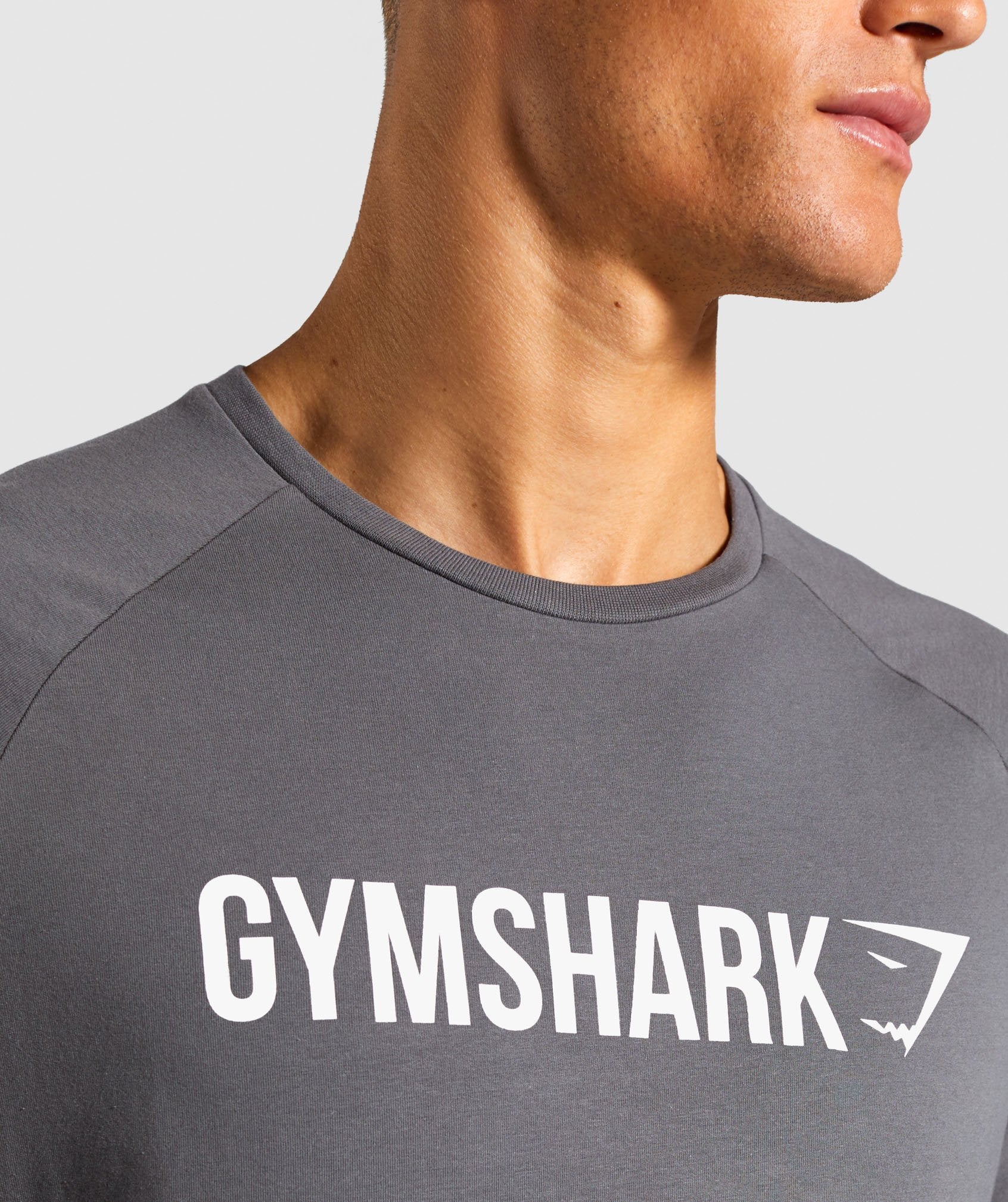 Gymshark Apollo Long Sleeve T-Shirt - Grey