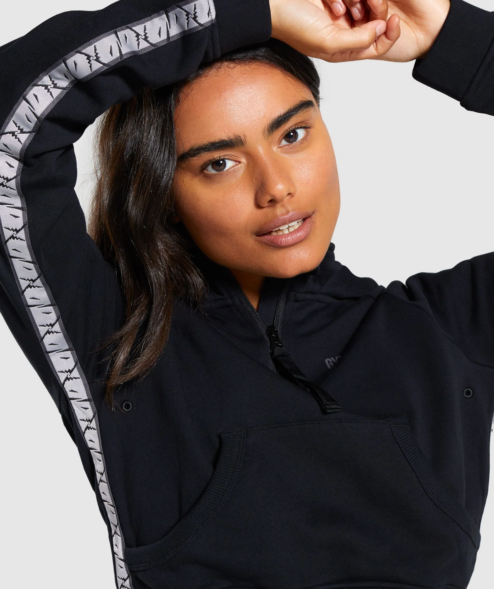 Gymshark 24/7 Quarter Zip Hoodie - Black