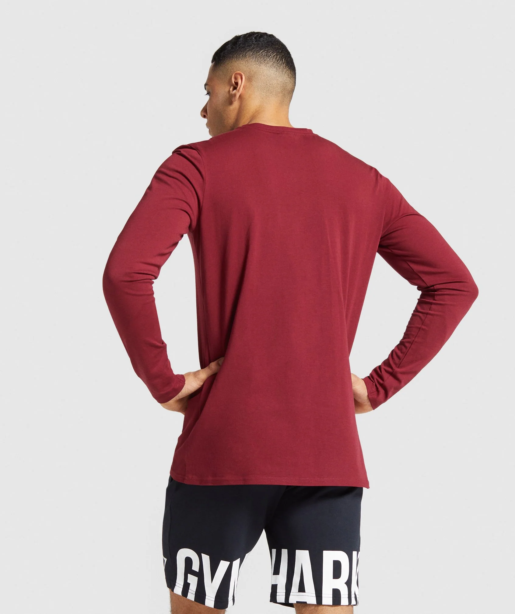 Gymshark Base Long Sleeve T-Shirt - Claret