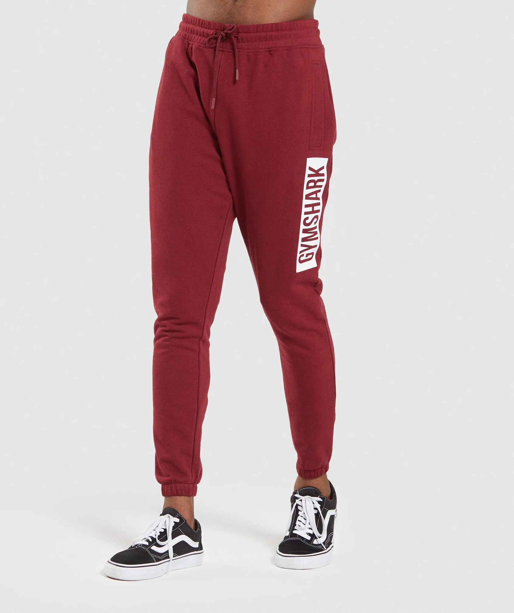 Gymshark Block Joggers - Claret