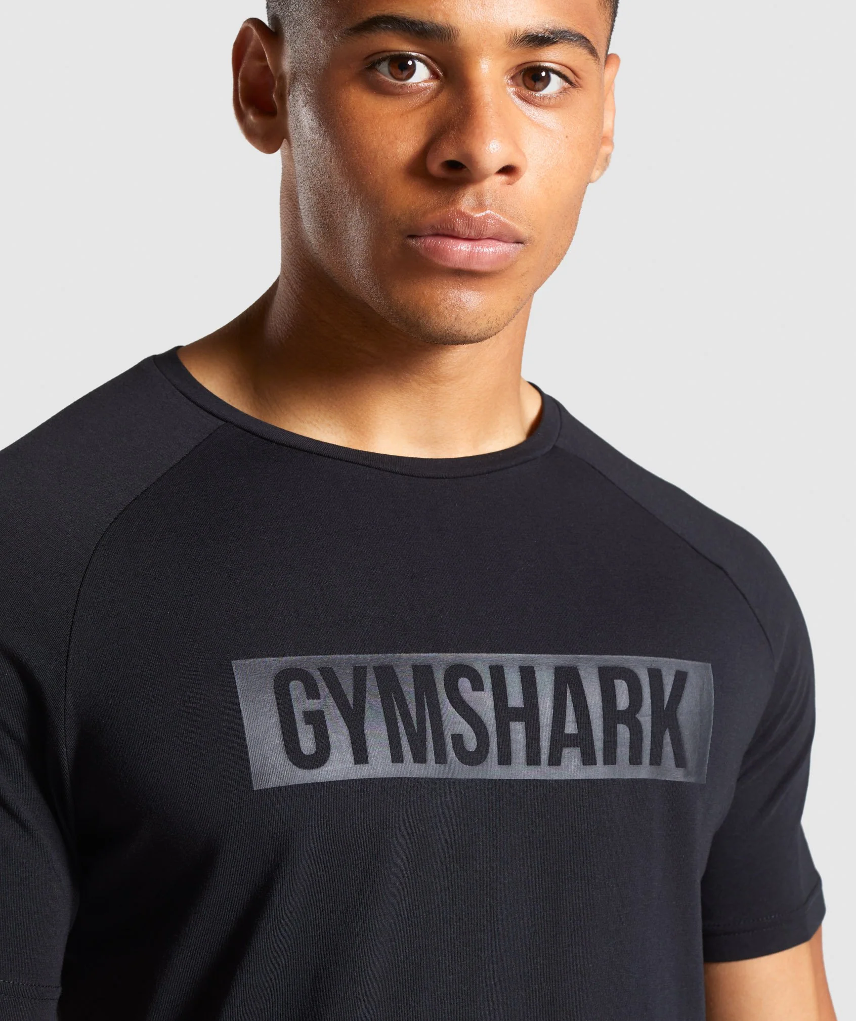 Gymshark Block T-Shirt - Black/Black