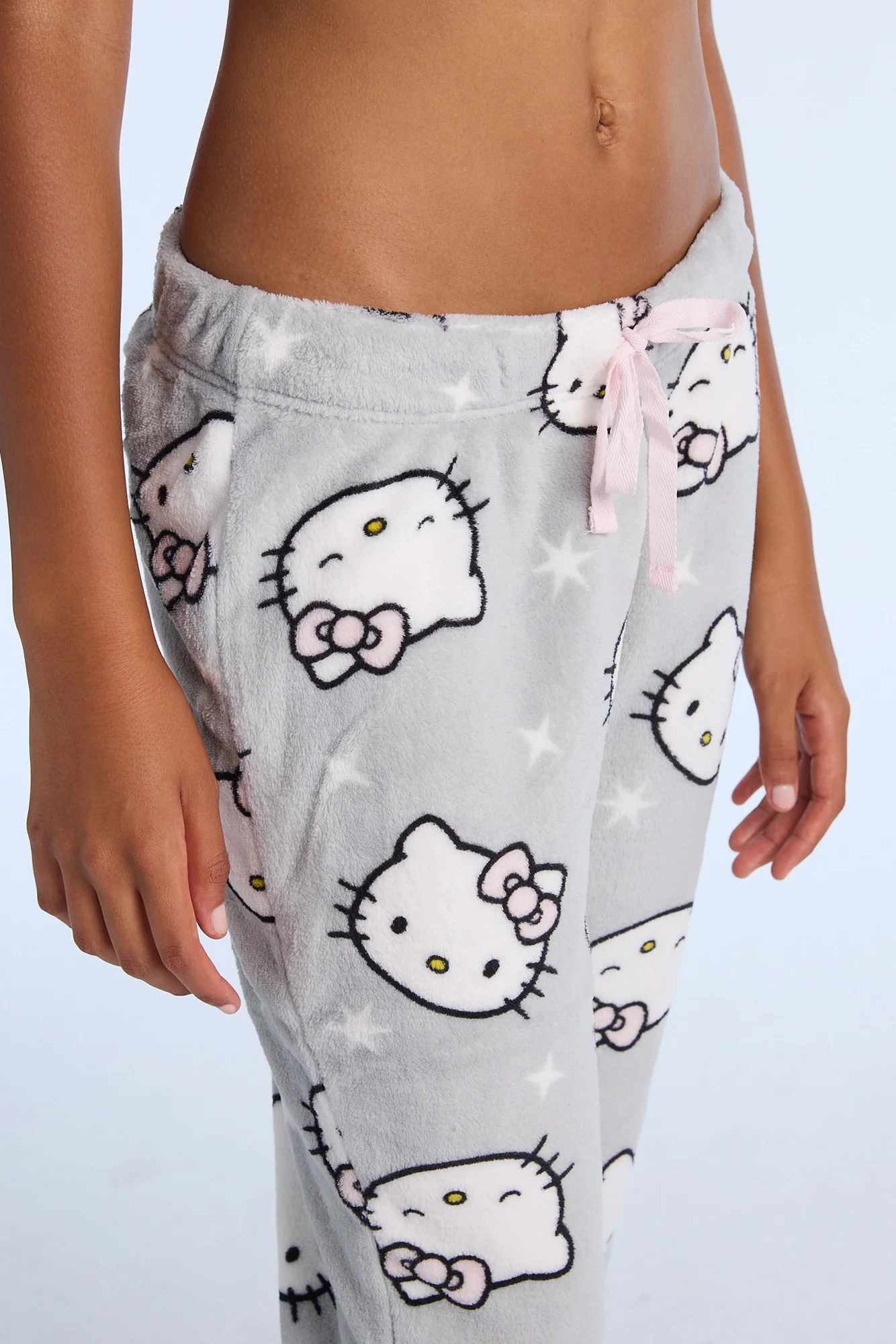 Hello Kitty Sparkle Plush Pajama Pants