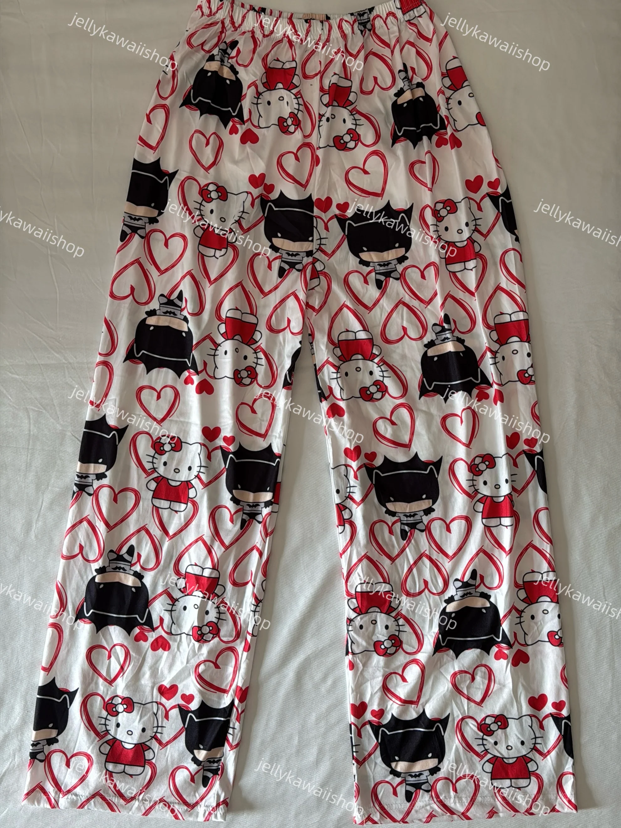 Hellokitty Batman Pajama Pants Sleepwear