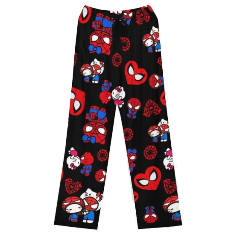 Hellokitty Spiderman Pajama Pants Sleepwear