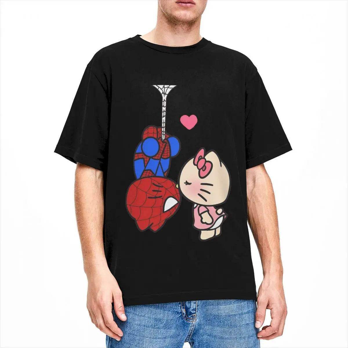 Hello Kitty x Spiderman Love T-Shirt