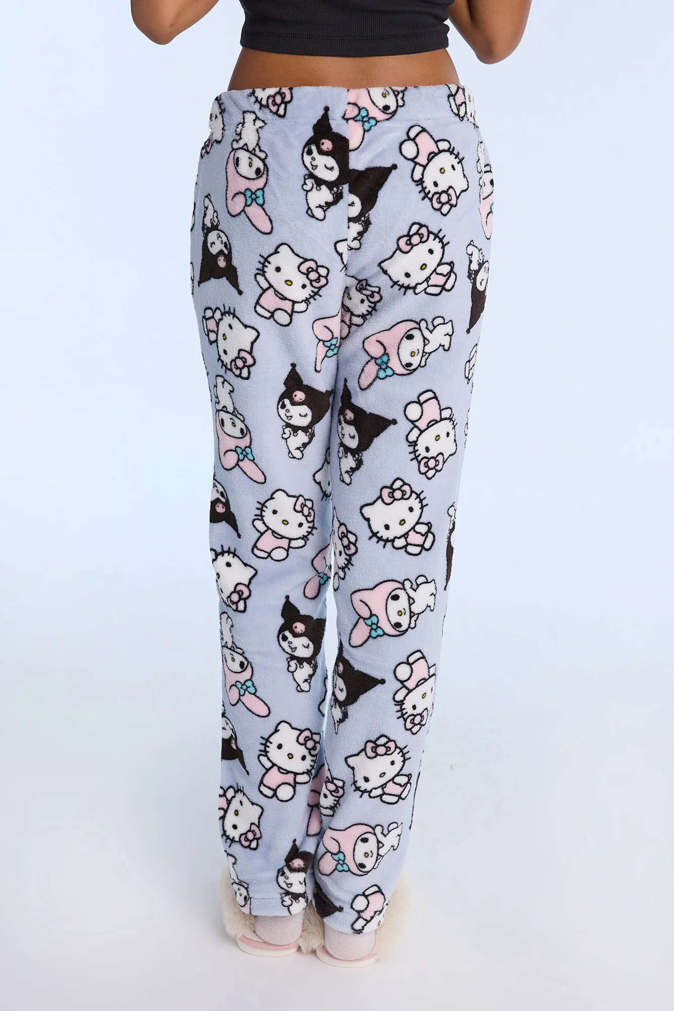 Hello Kitty Kuromi My Melody Plush Pajama Pants