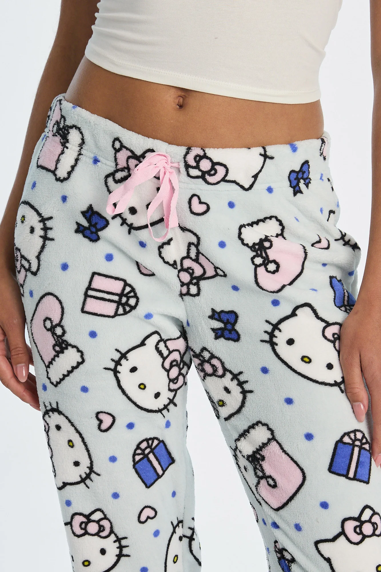 Hello Kitty Gift Plush Pajama Pants