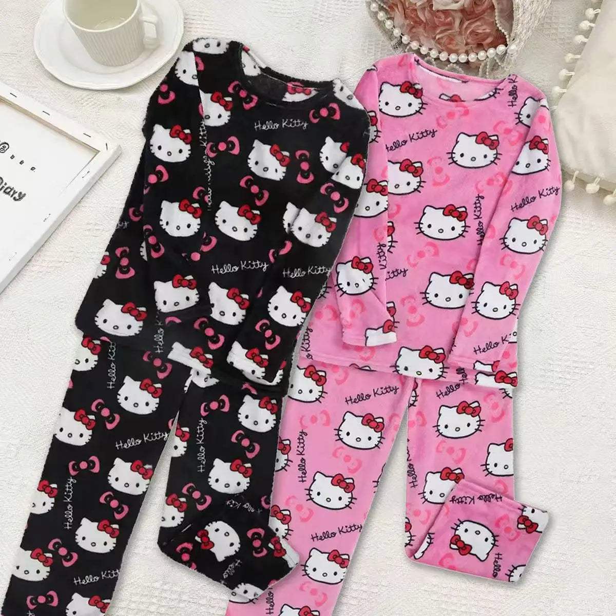 Hello Kitty Two Piece Pajama Set