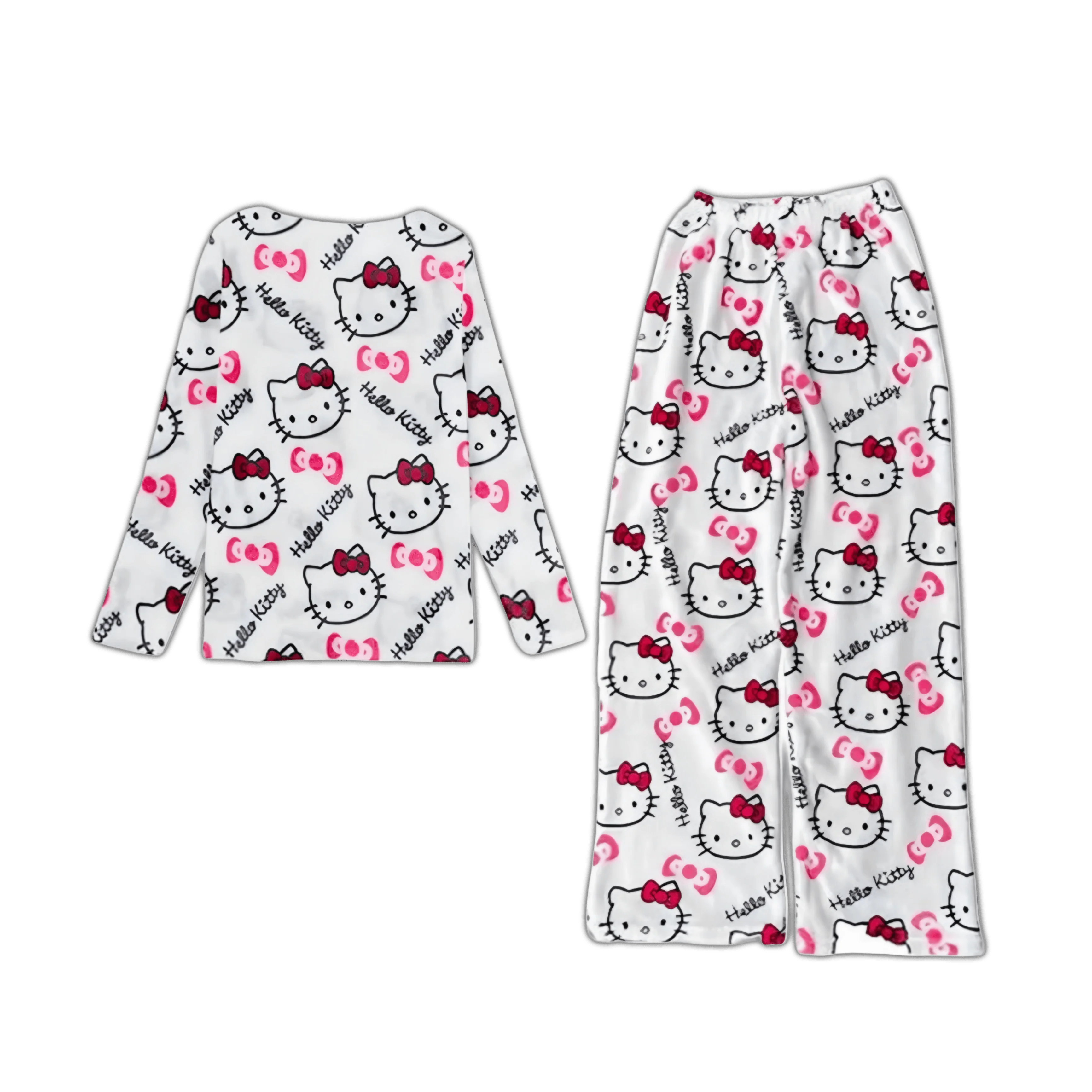 Hello Kitty Two Piece Pajama Set