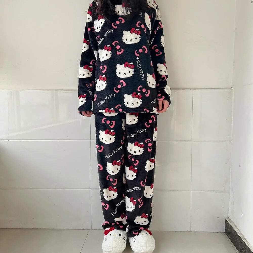 Hello Kitty Two Piece Pajama Set