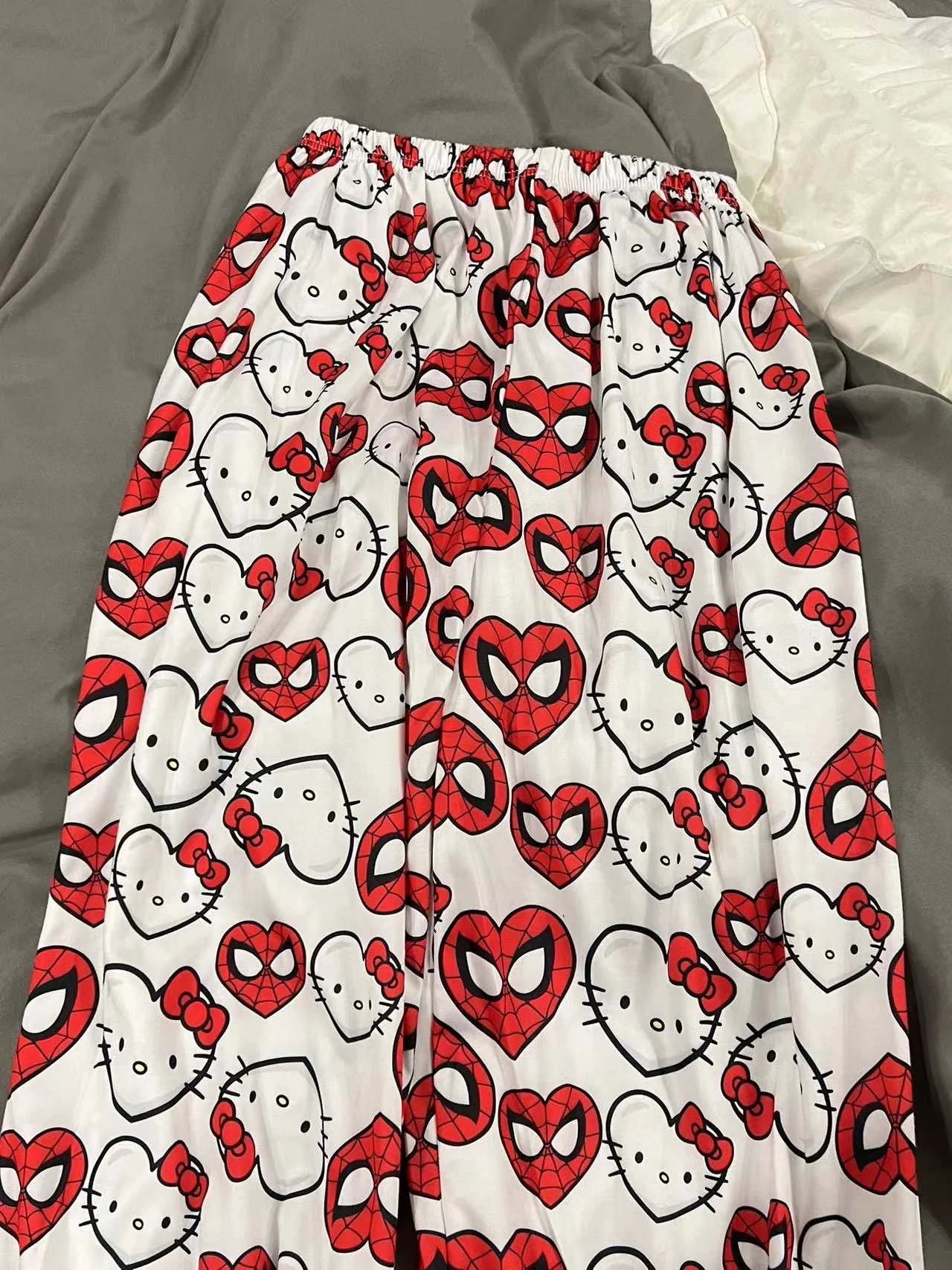 Hellokitty Spiderman Pajama Pants Sleepwear