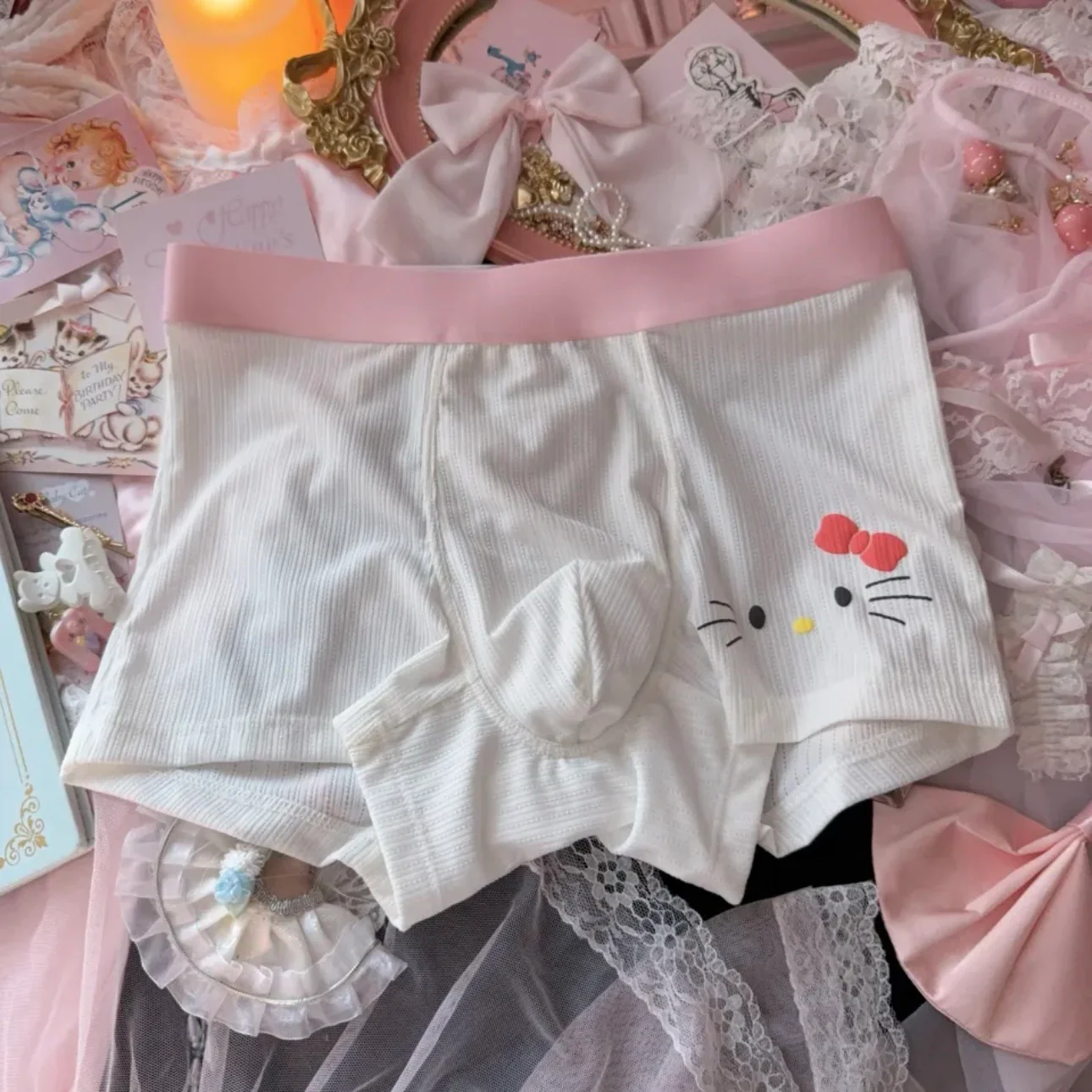 Hellokitty Matching Underwear For Couples, Valentines Day Gift, Mens and Womens Underwear