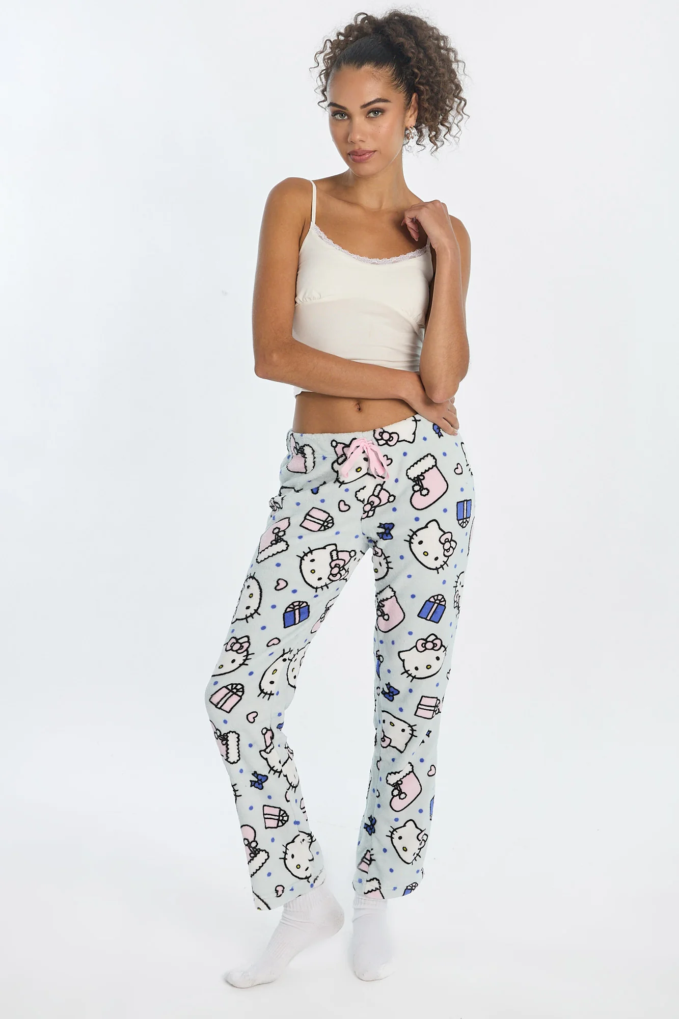 Hello Kitty Gift Plush Pajama Pants