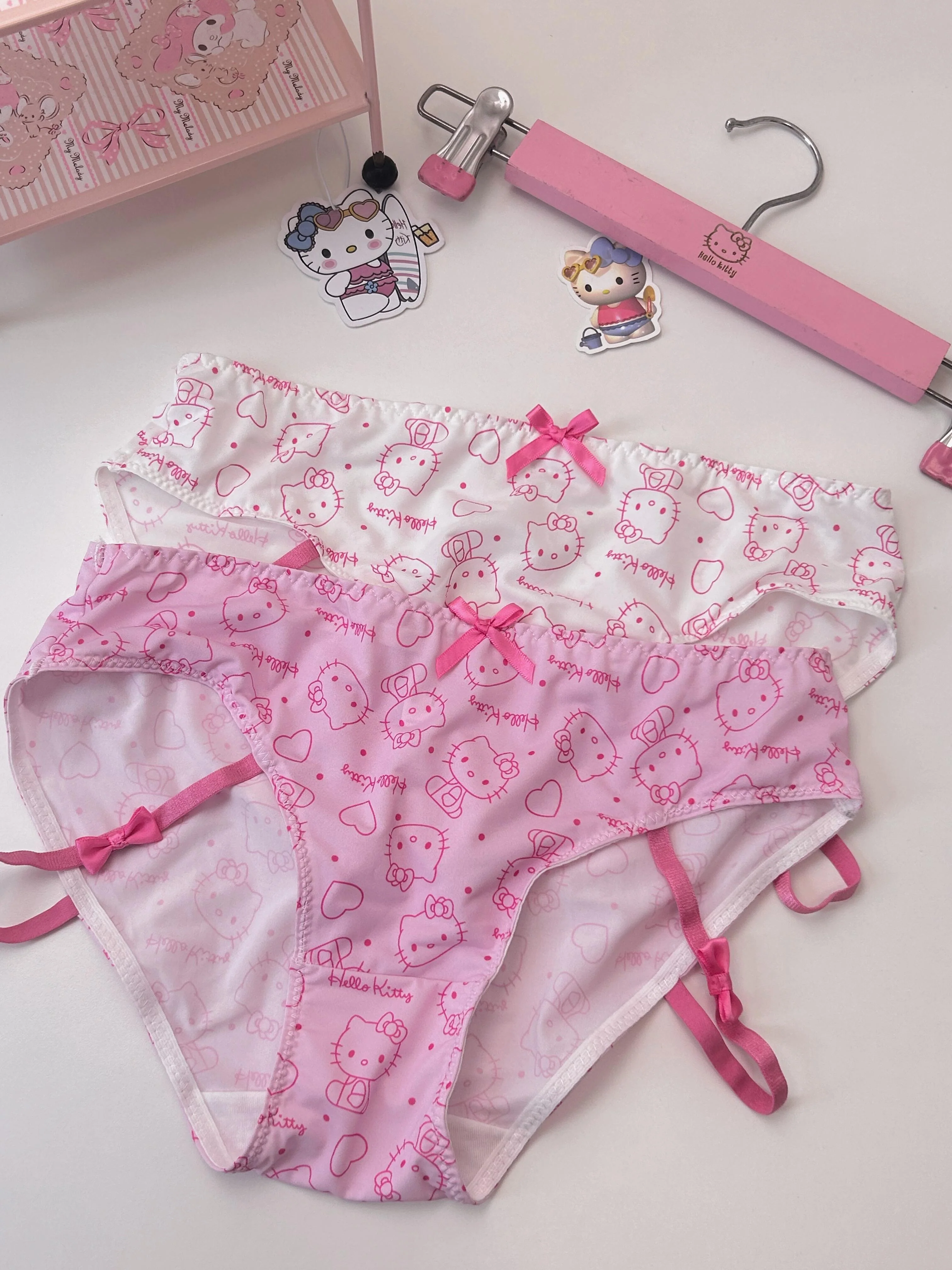 Hellokitty Women's Underwear Briefs Panties With Leg Rings