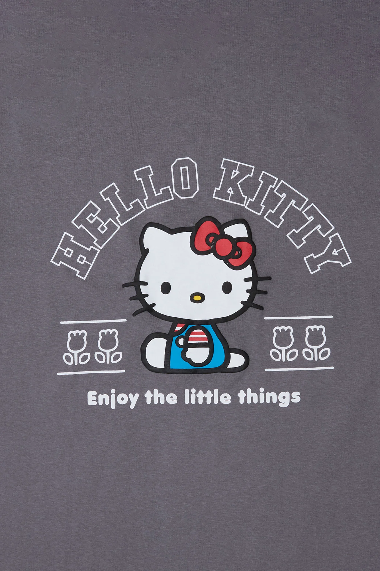 Hello Kitty Enjoy The Little Things Graphic Boyfriend Tee