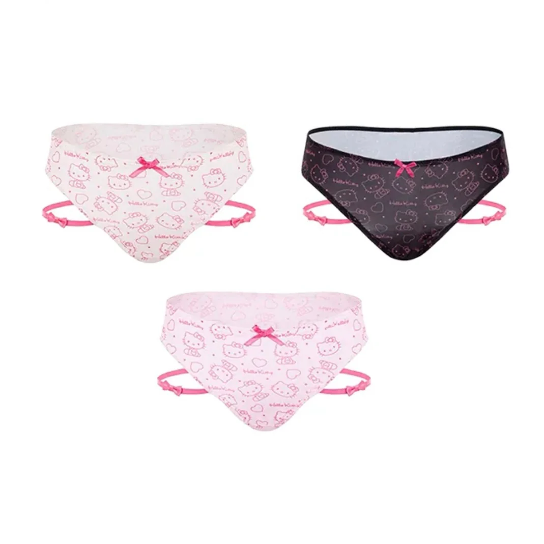 Hellokitty Women's Underwear Briefs Panties With Leg Rings