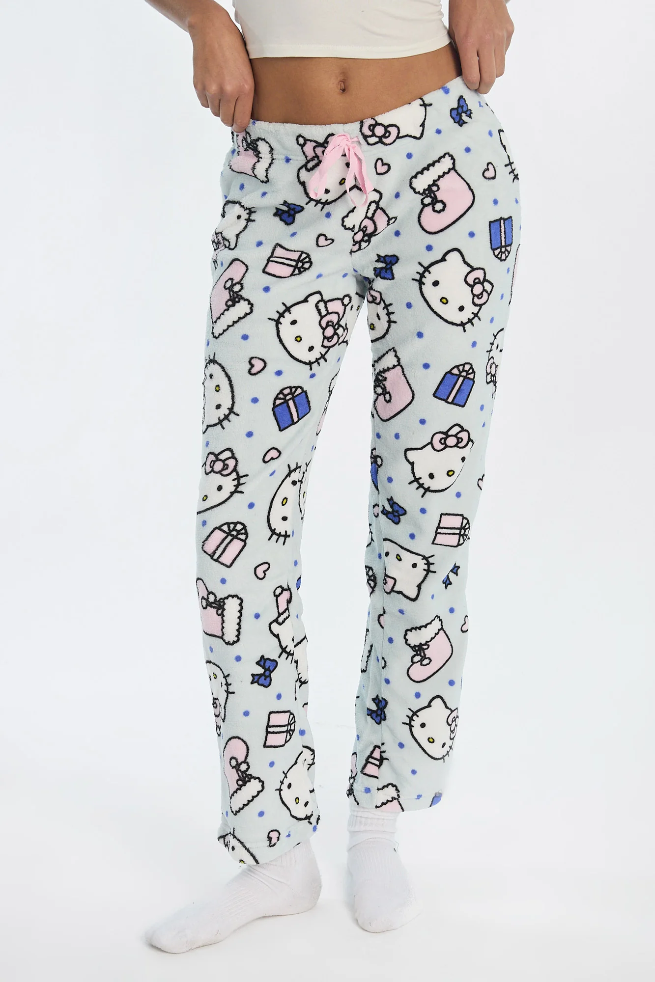 Hello Kitty Gift Plush Pajama Pants