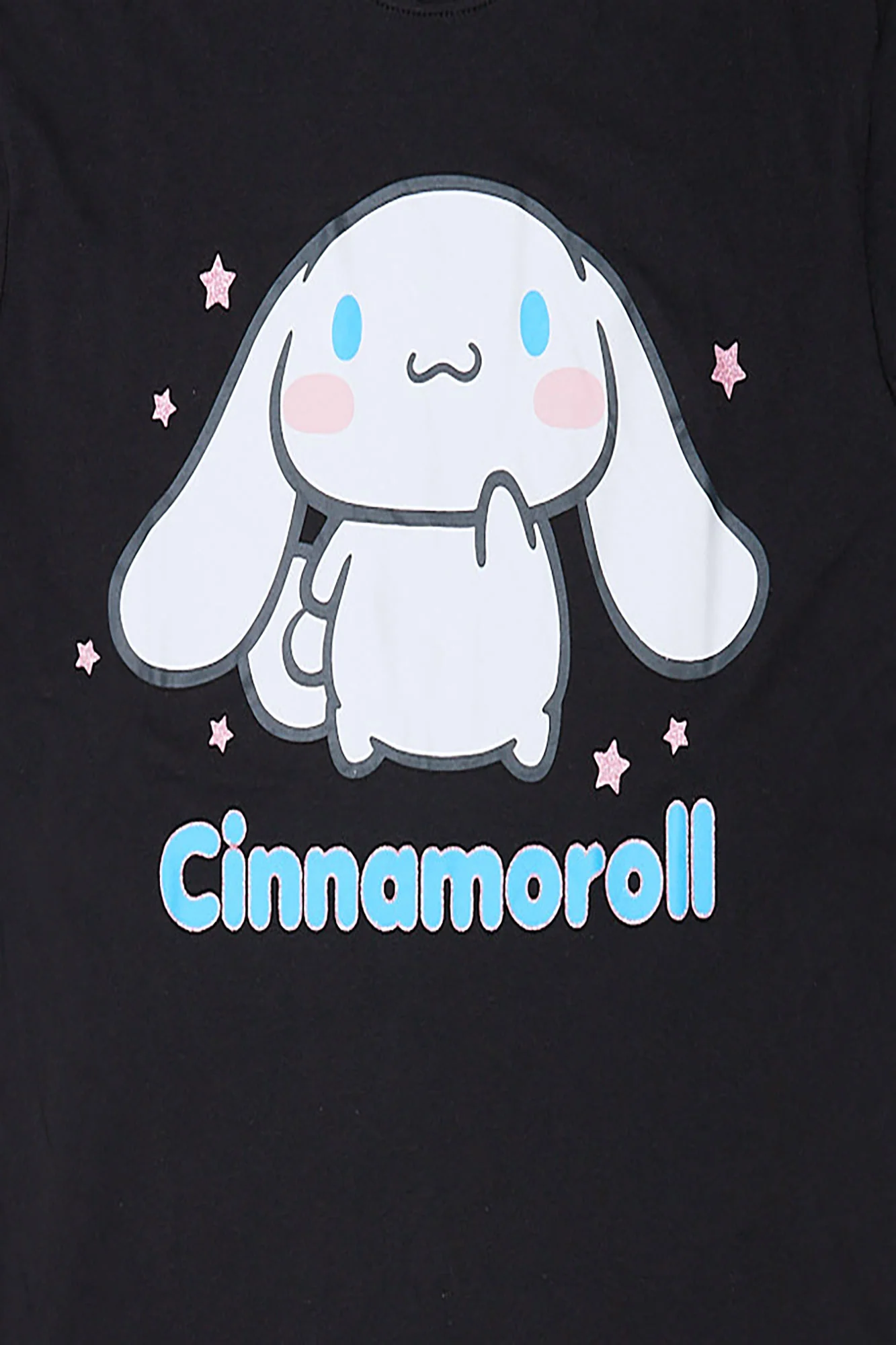 Cinnamoroll Glitter Graphic Boyfriend Tee
