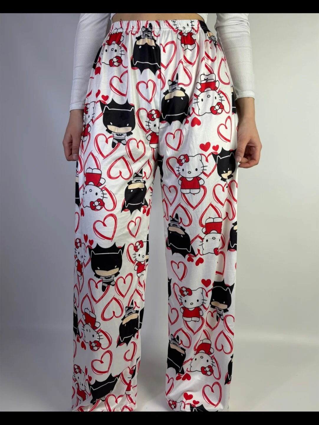 Hellokitty Batman Pajama Pants Sleepwear
