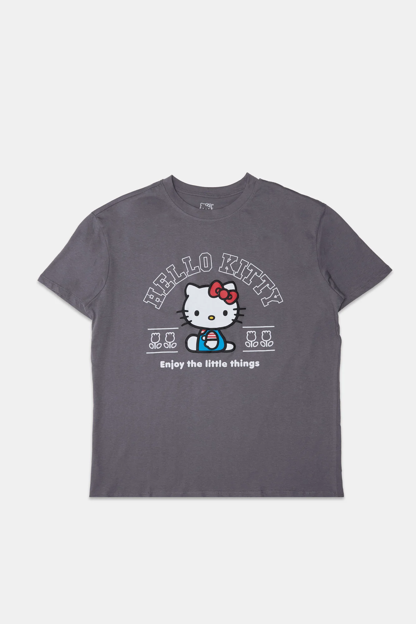 Hello Kitty Enjoy The Little Things Graphic Boyfriend Tee