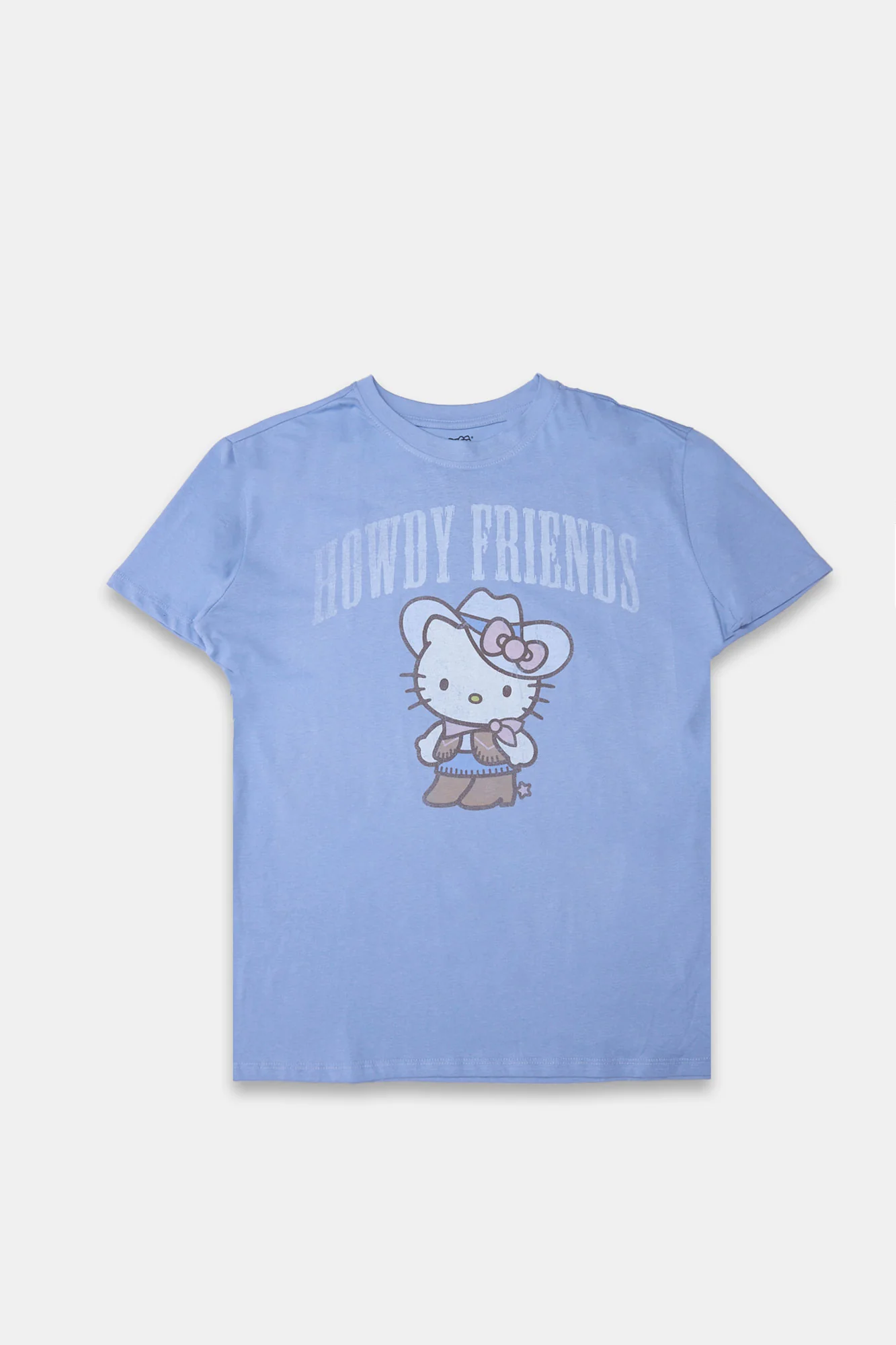 Hello Kitty Howdy Friends Graphic Boyfriend Tee