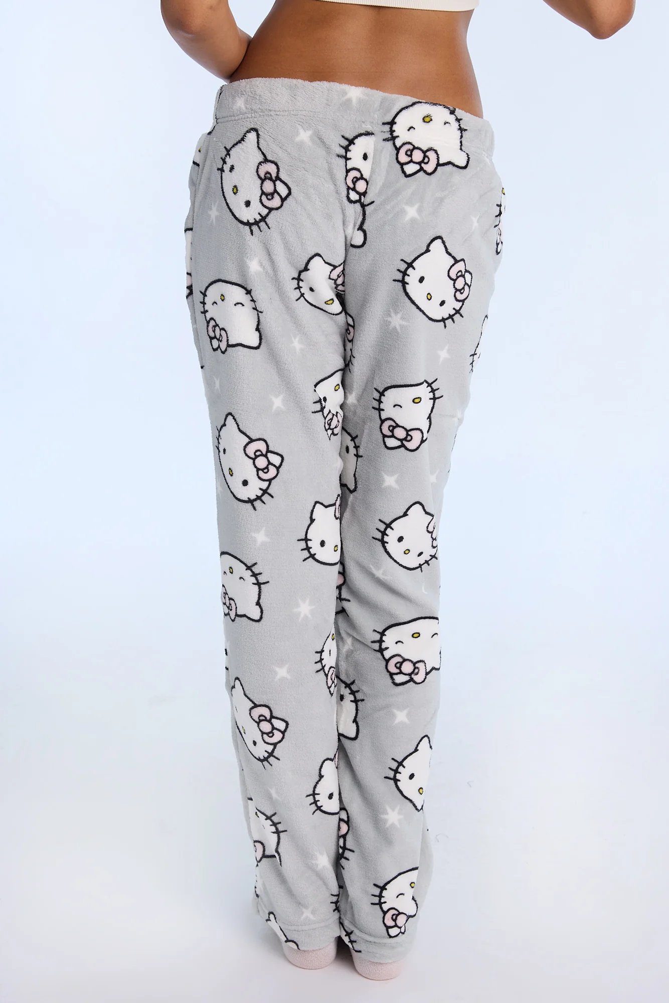Hello Kitty Sparkle Plush Pajama Pants