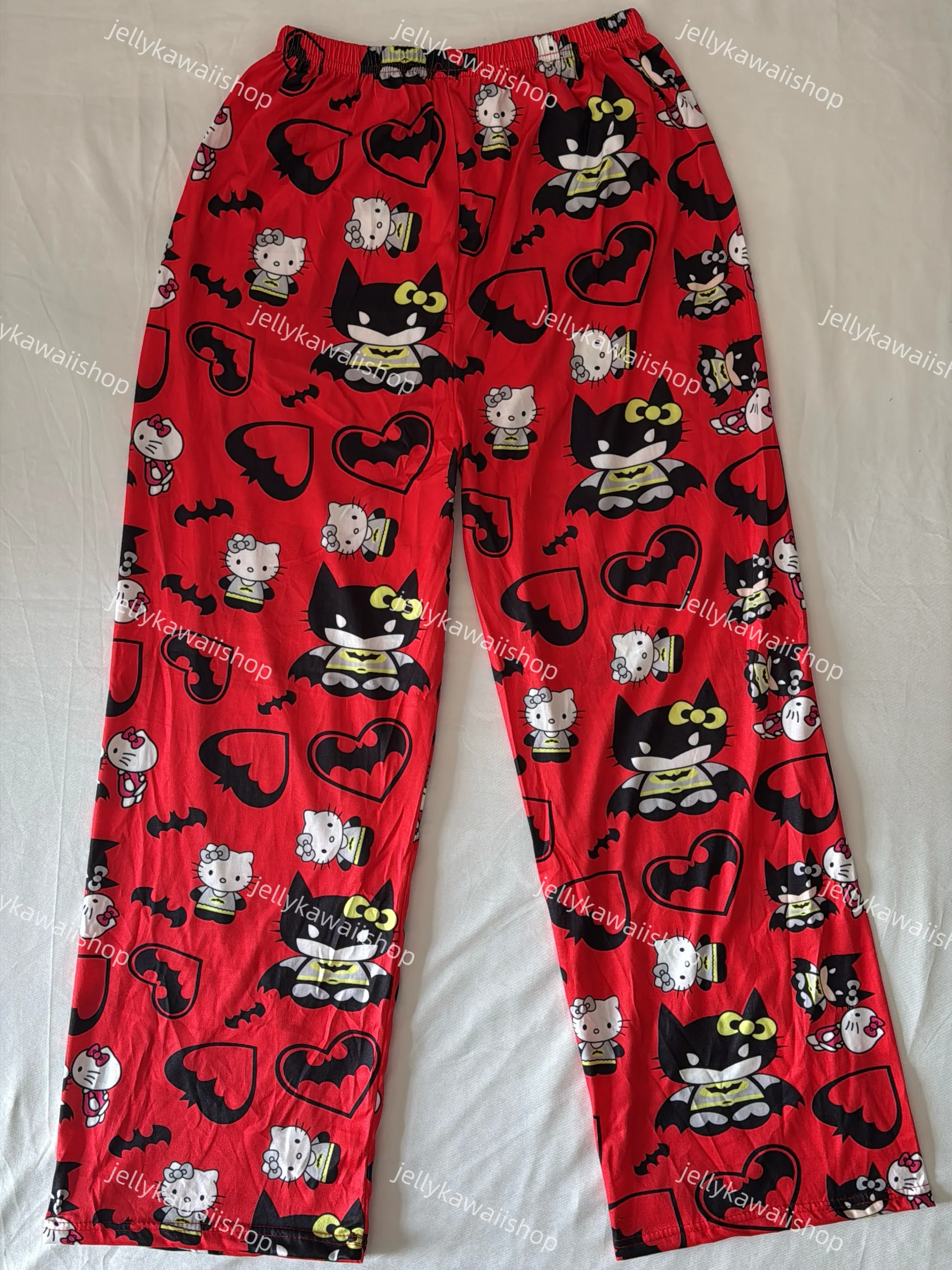 Hellokitty Batman Pajama Pants Sleepwear