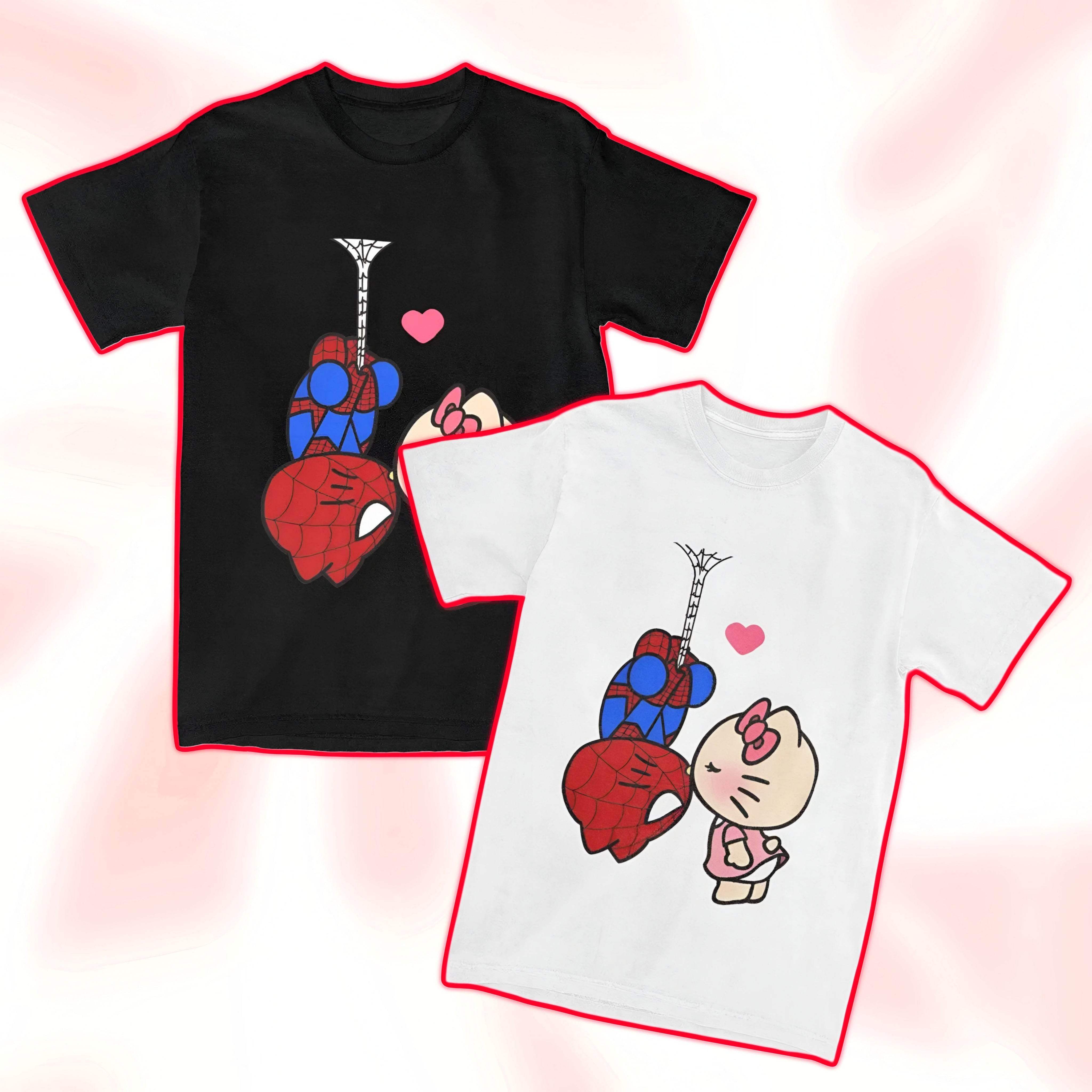 Hello Kitty x Spiderman Love T-Shirt