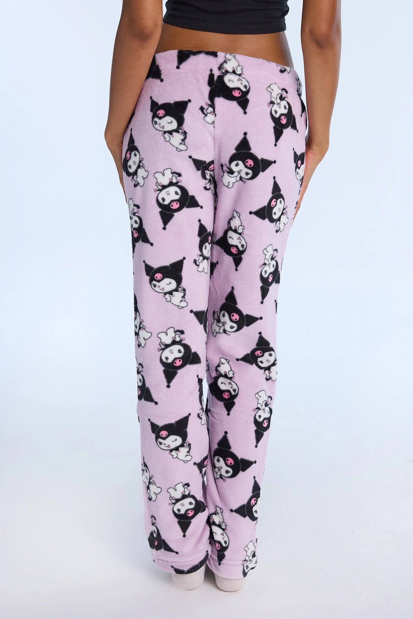 Kuromi Plush Pajama Pants