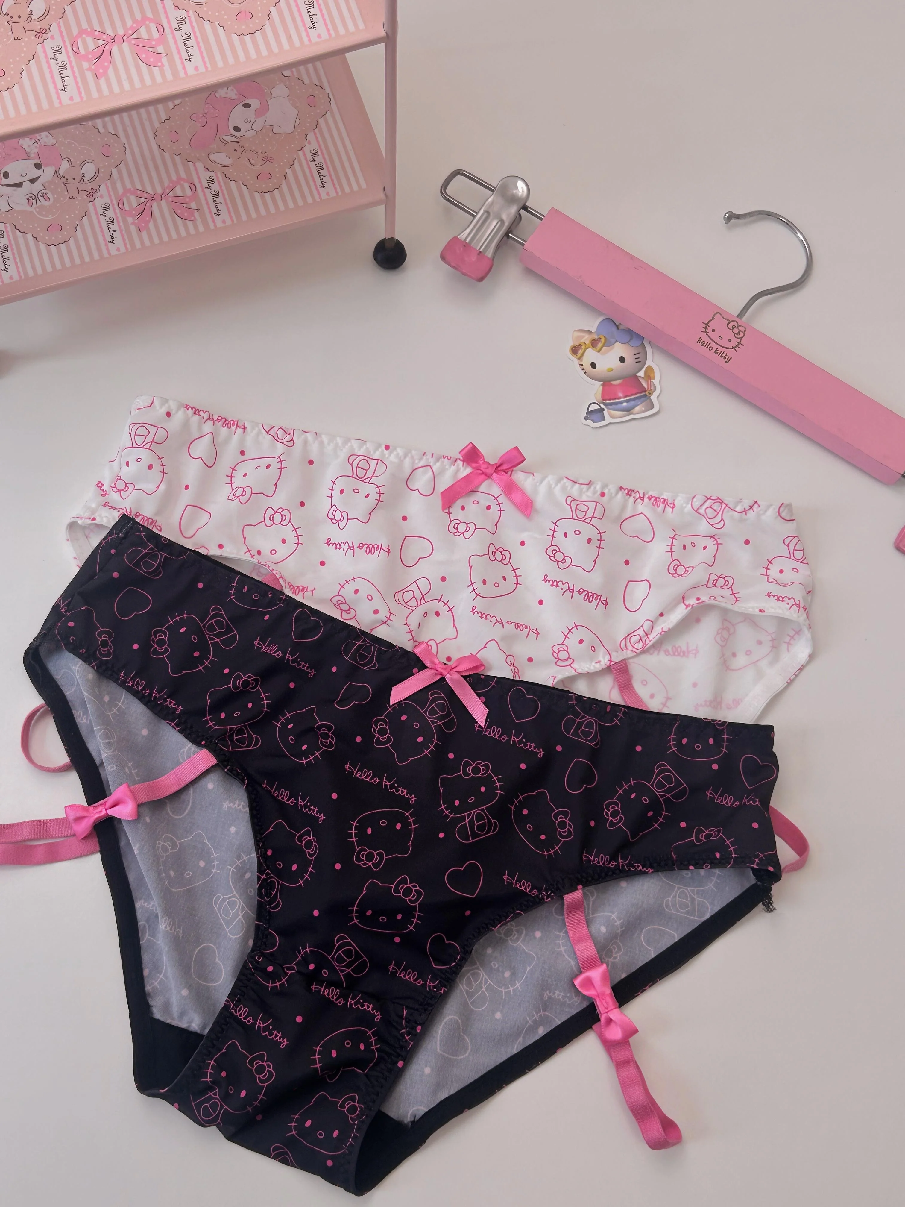 Hellokitty Women's Underwear Briefs Panties With Leg Rings
