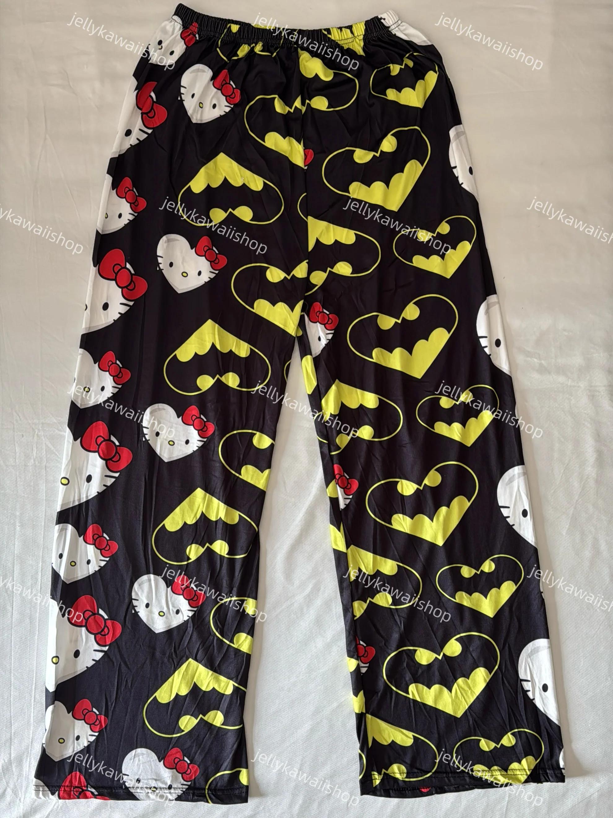 Hellokitty Batman Pajama Pants Sleepwear