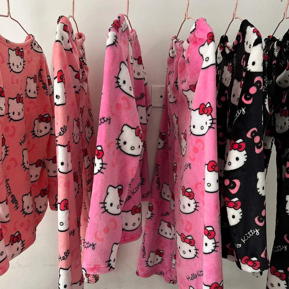 Hello Kitty Two Piece Pajama Set