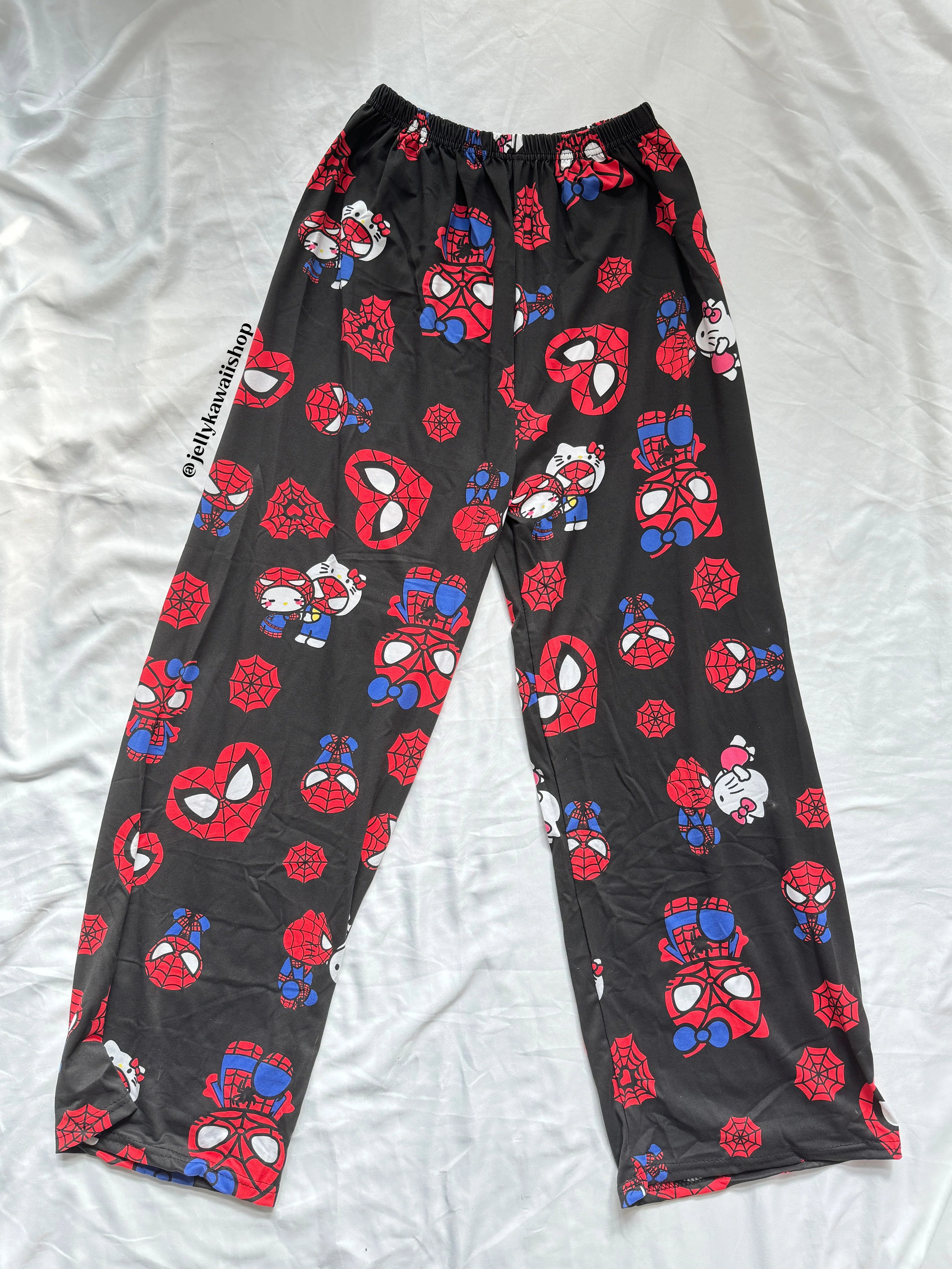 Hellokitty Spiderman Pajama Pants Sleepwear