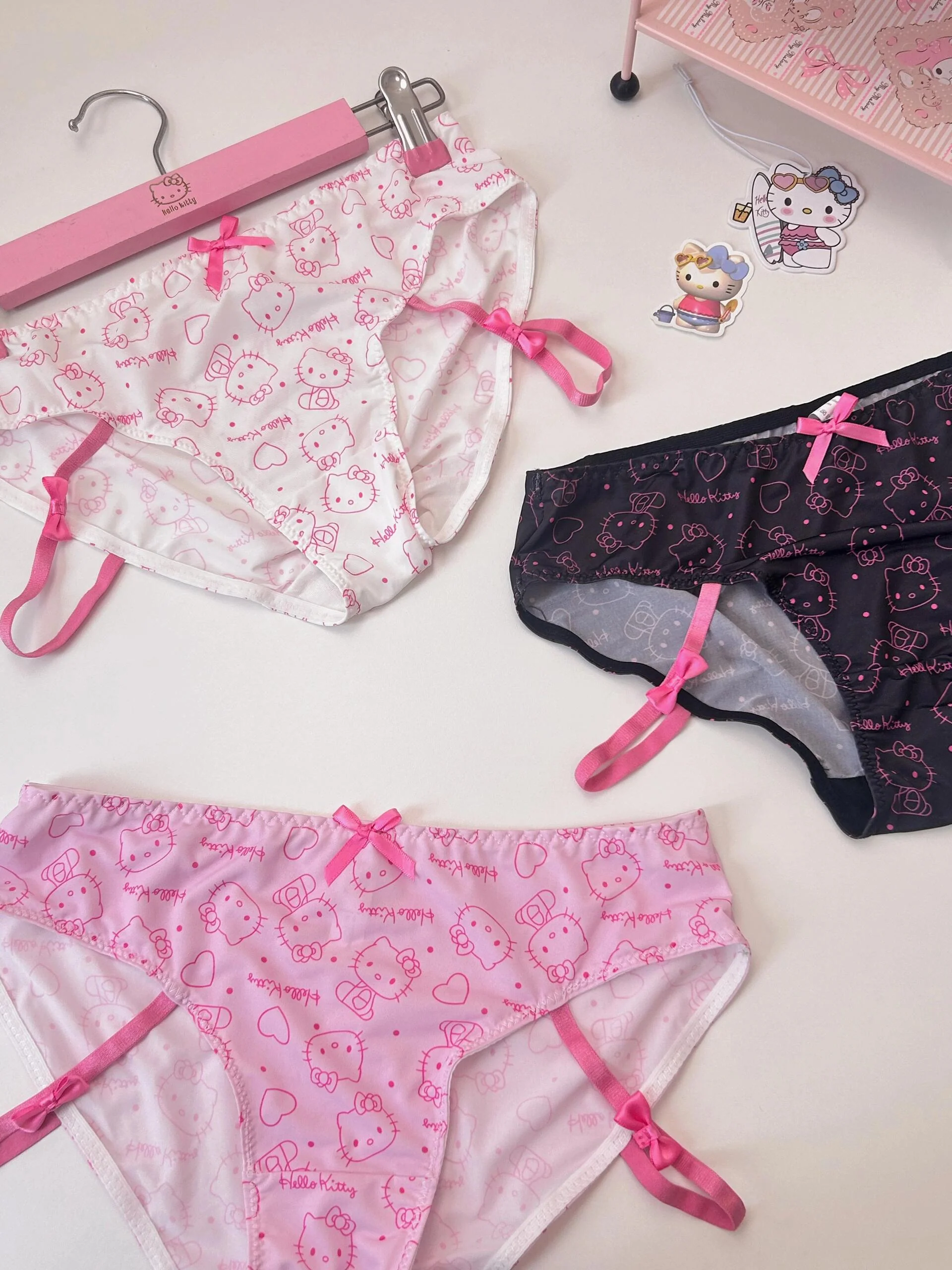 Hellokitty Women's Underwear Briefs Panties With Leg Rings