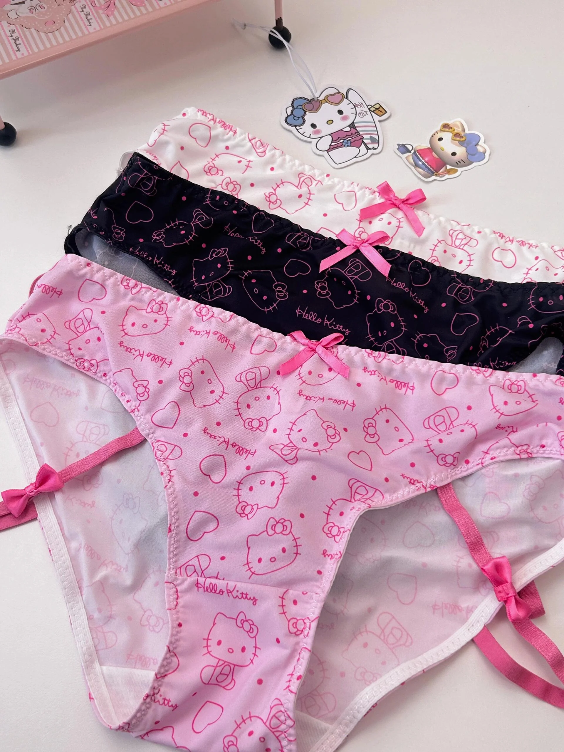 Hellokitty Women's Underwear Briefs Panties With Leg Rings