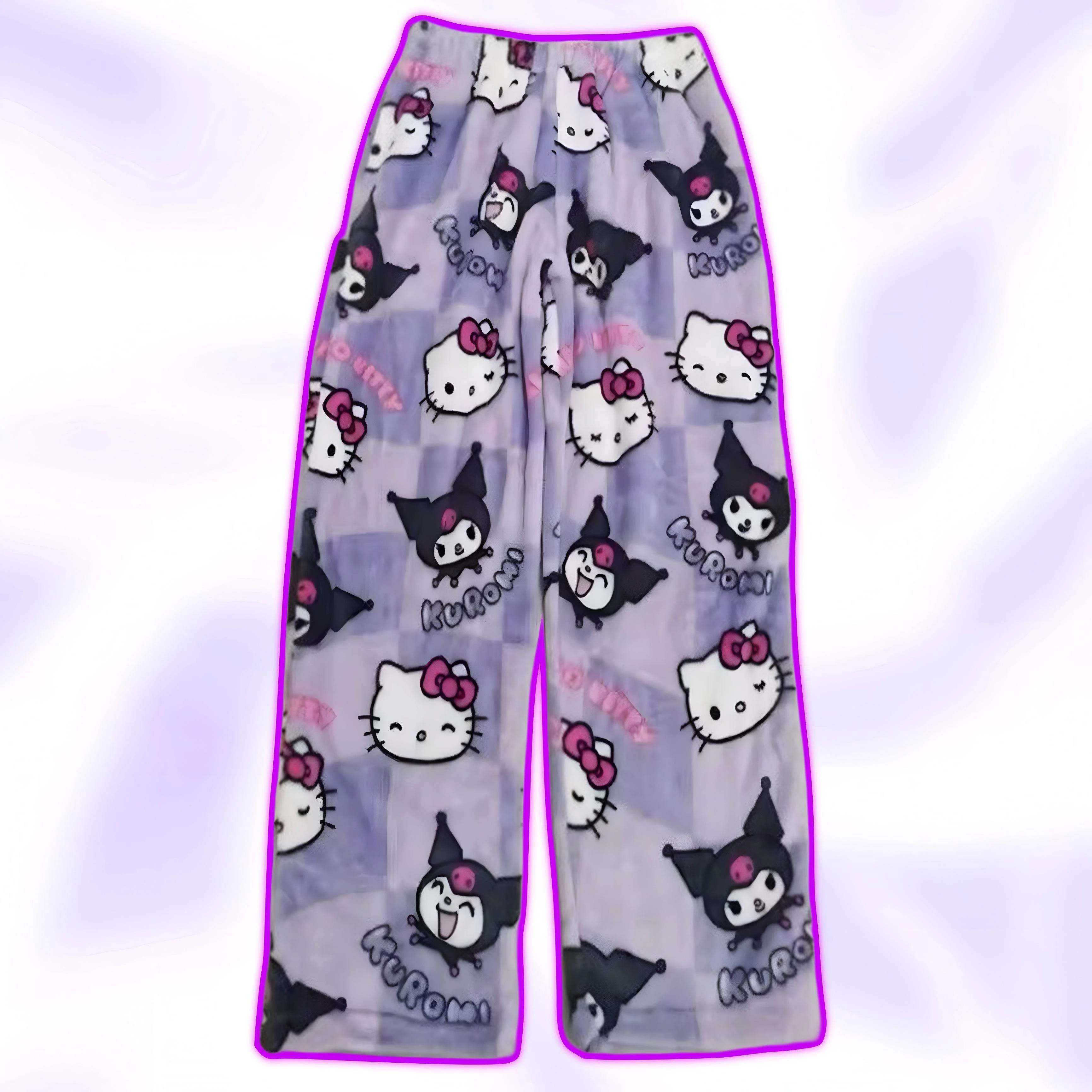 Hello Kitty & Kuromi Pajama Pants