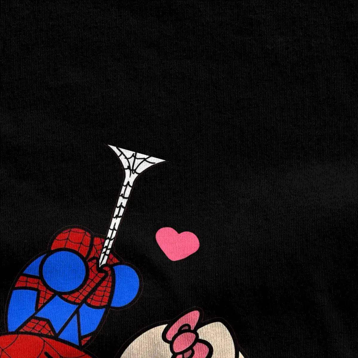 Hello Kitty x Spiderman Love T-Shirt