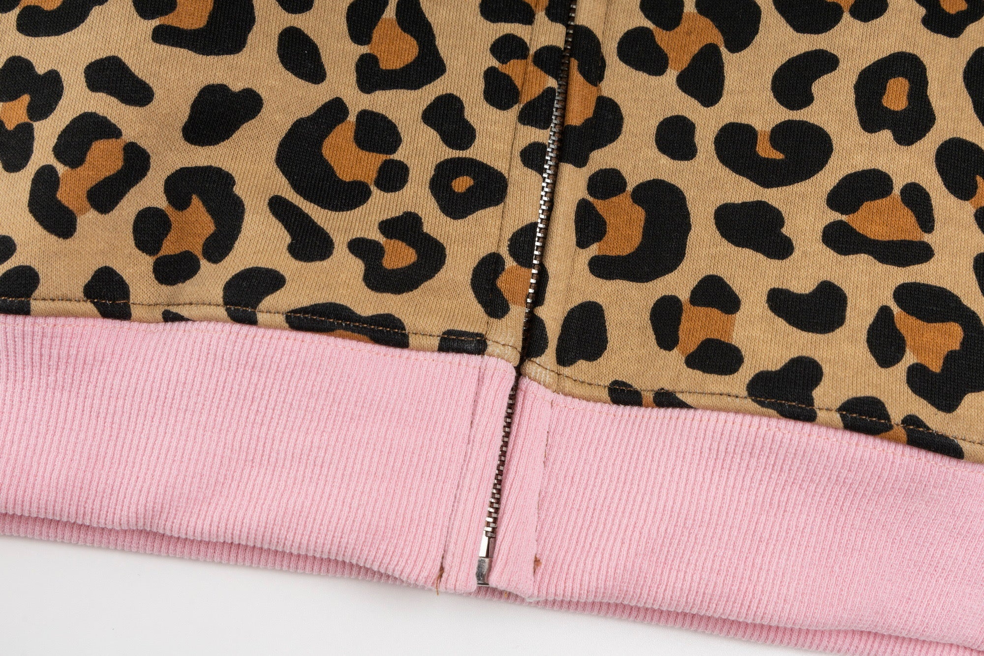 Hellokitty Leopard Print Hoodies Fall Jacket Sweatshirts Casual Drawstring Zip Up Y2K Hoodie with Pocket