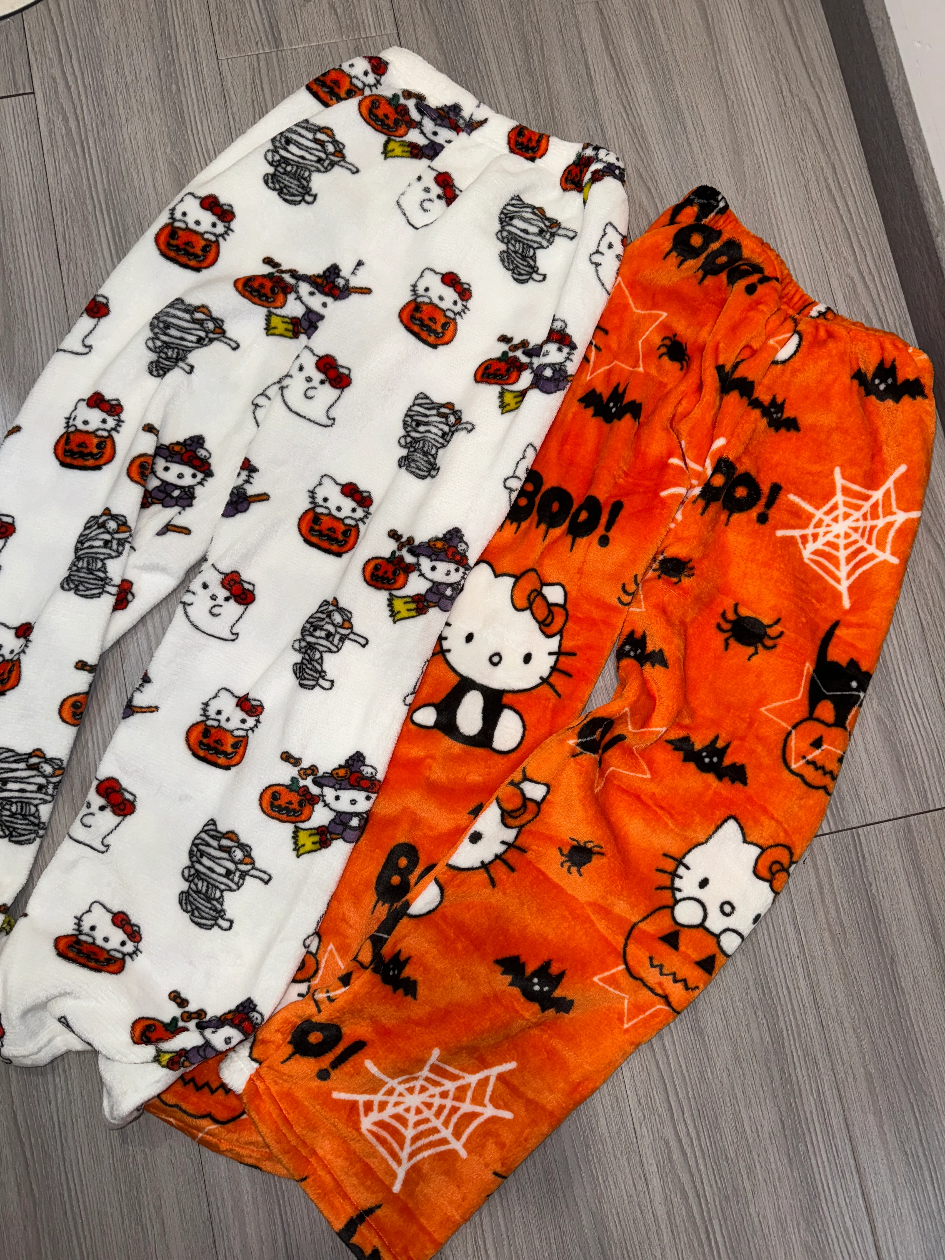 Hellokitty Halloween Pants Pumpkins Ghost Pajama Cute Soft Long Bottoms Women Pjs Pj Jammies Gift