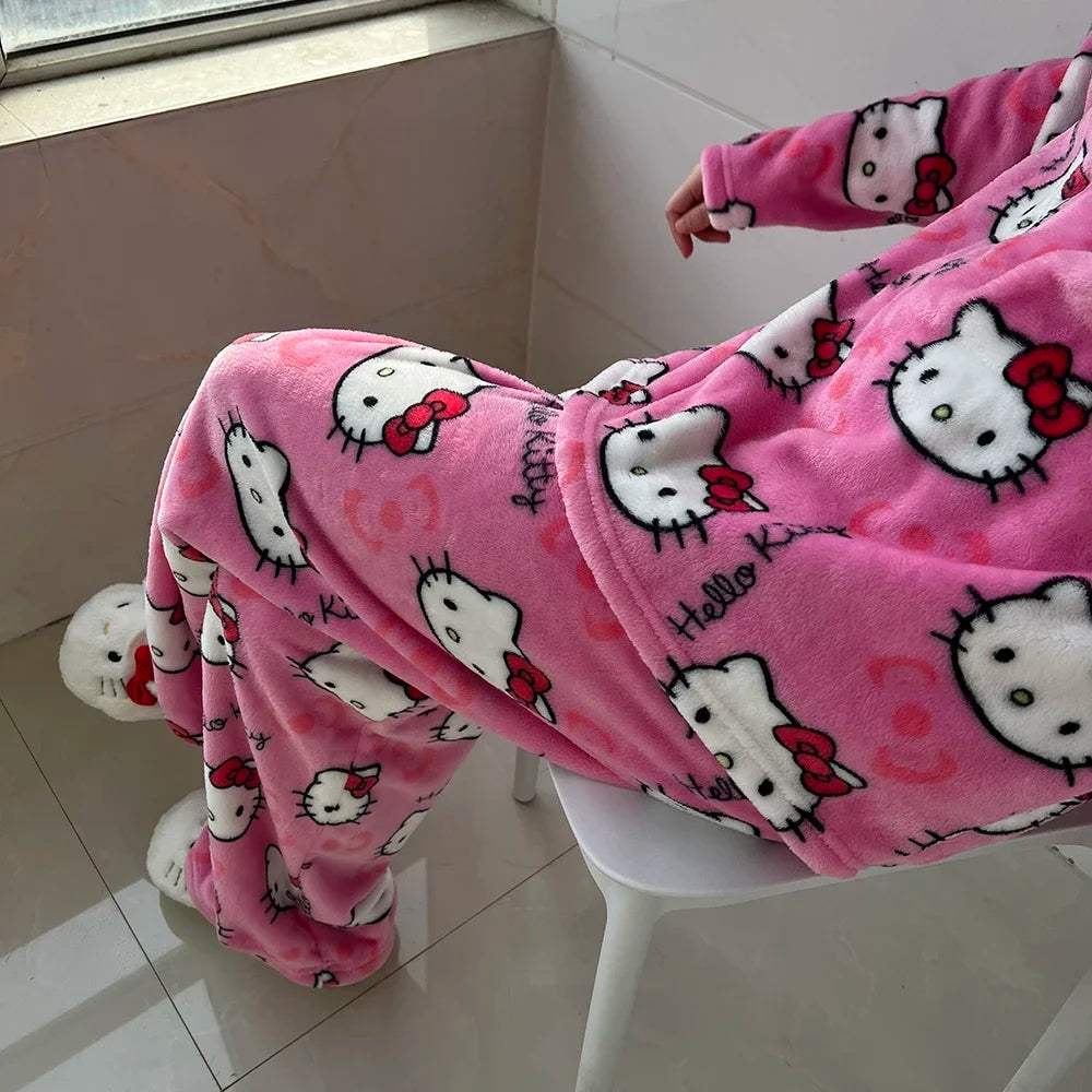 Hello Kitty Two Piece Pajama Set