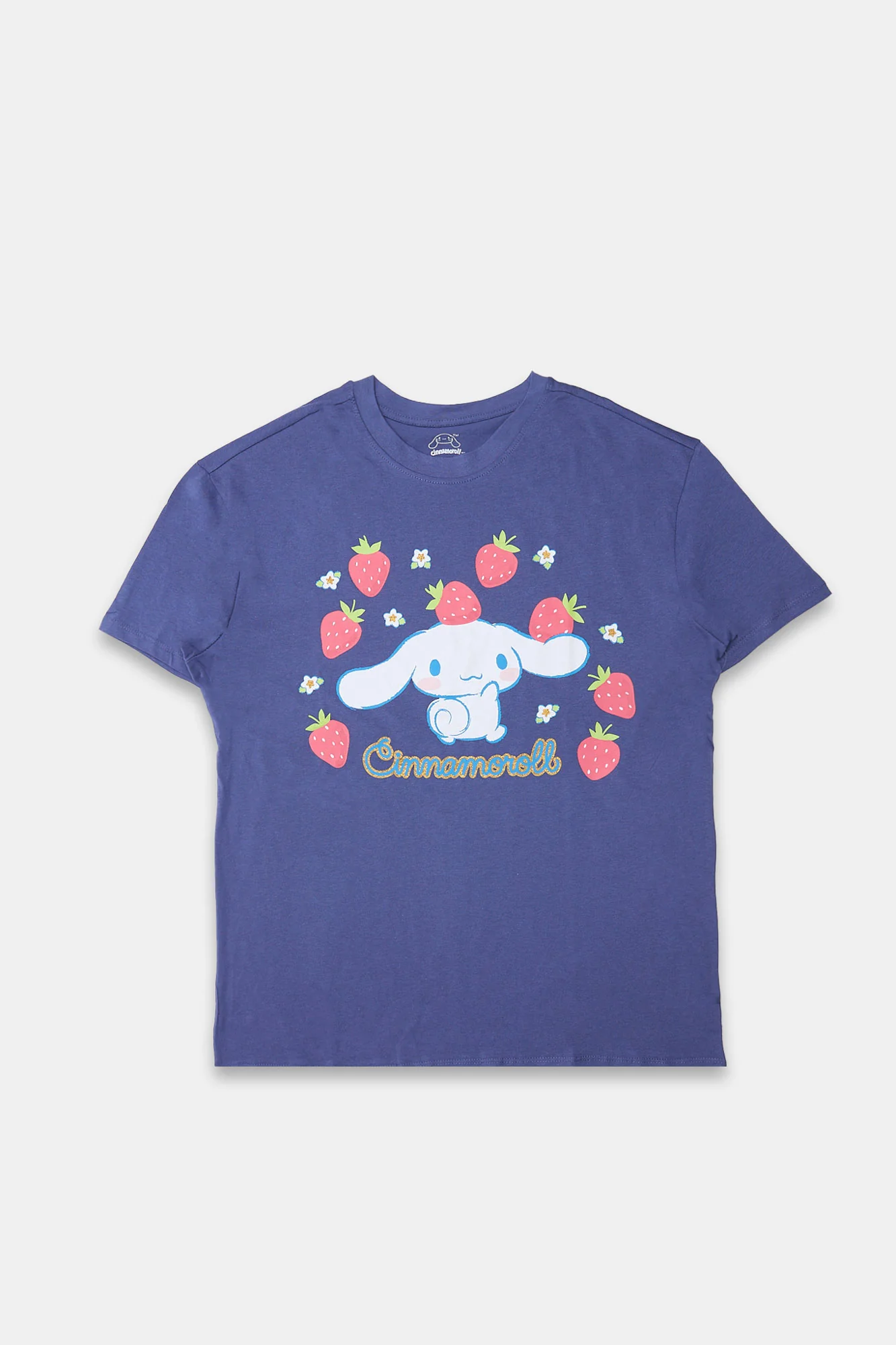 Cinnamoroll Strawberry Graphic Boyfriend Tee