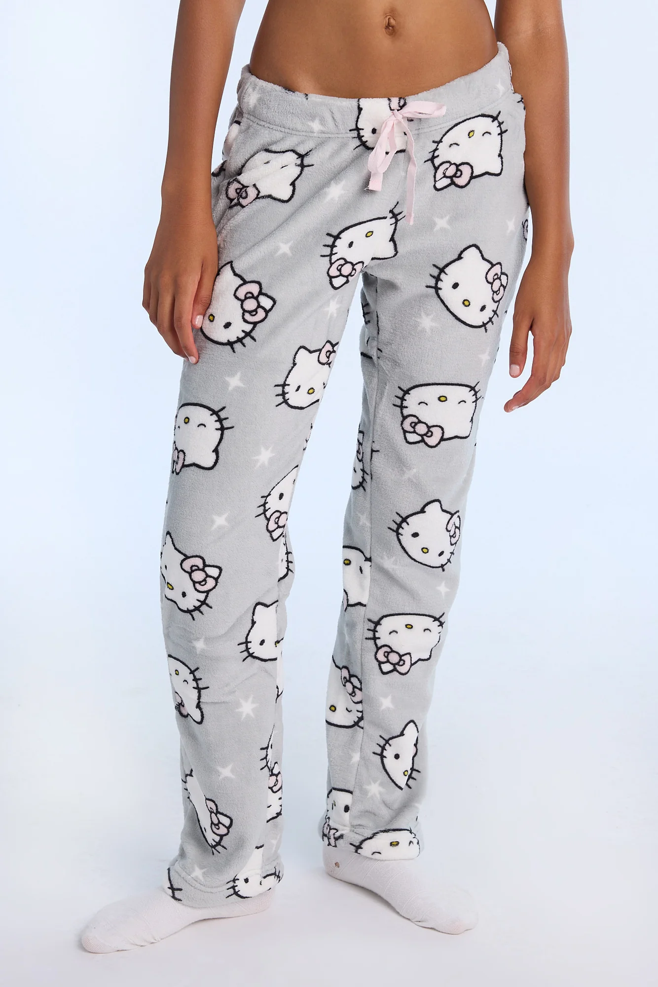 Hello Kitty Sparkle Plush Pajama Pants