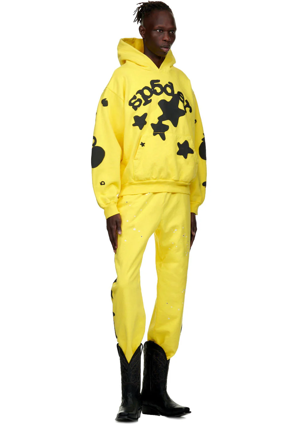 Sp5der Beluga Hoodie Gold