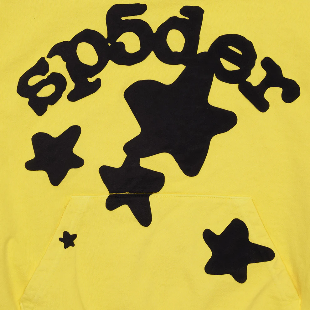 Sp5der Beluga Hoodie Gold