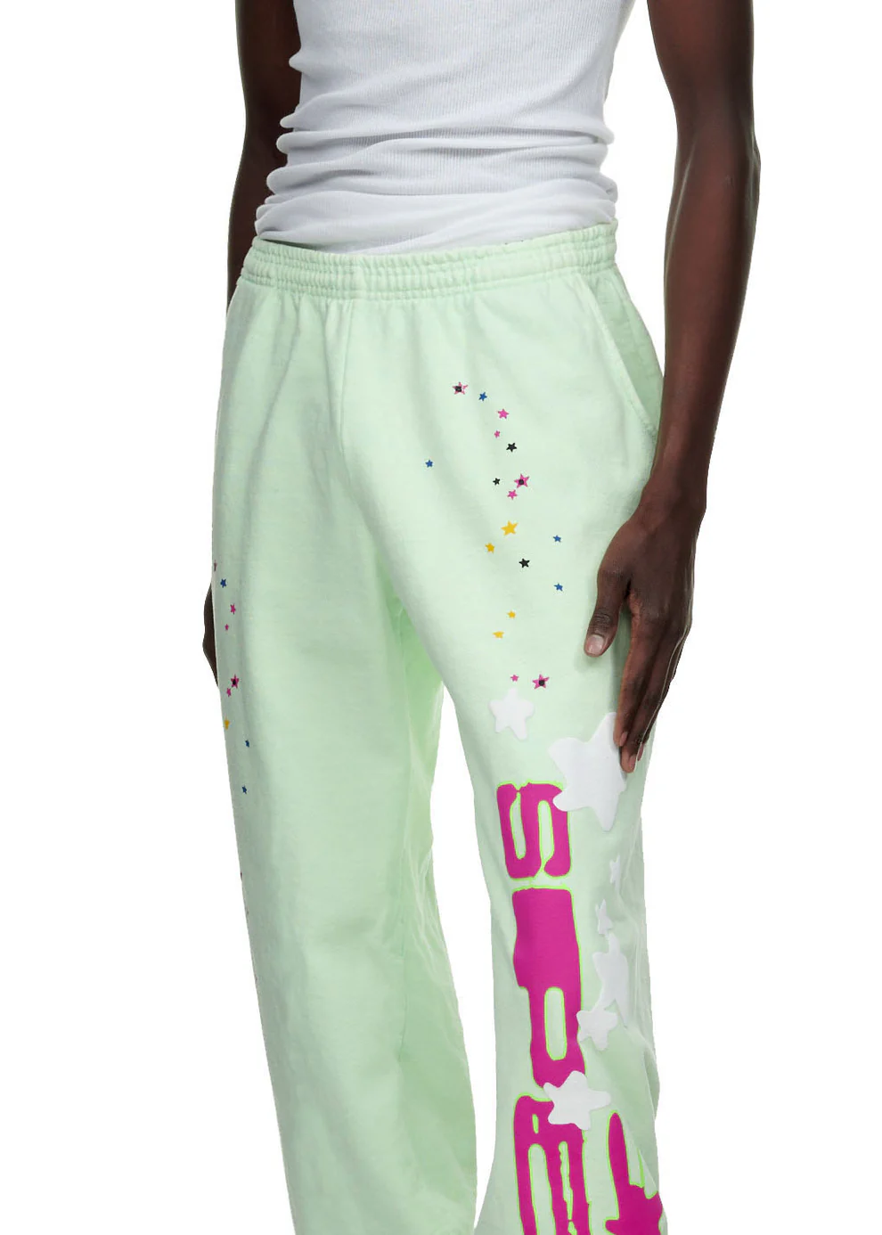 Sp5der SP5 Mint Sweatpants Mint