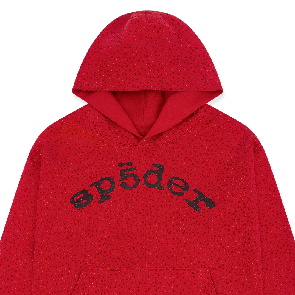 SP5DER VVS HOODIE RED