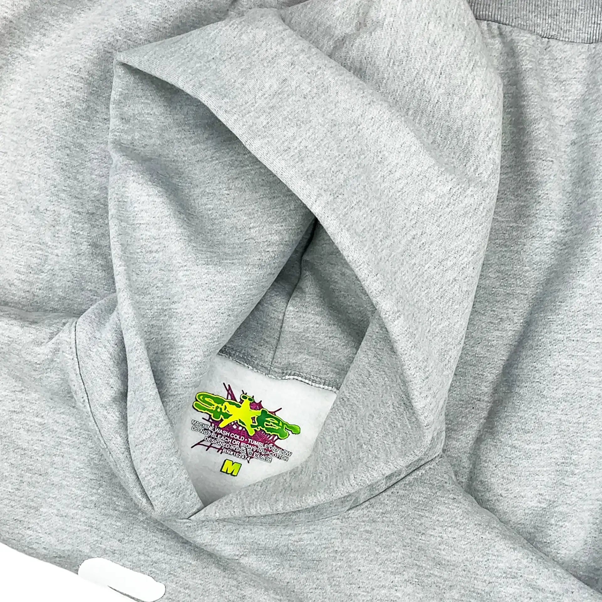 Sp5der Beluga Hoodie Heather Grey