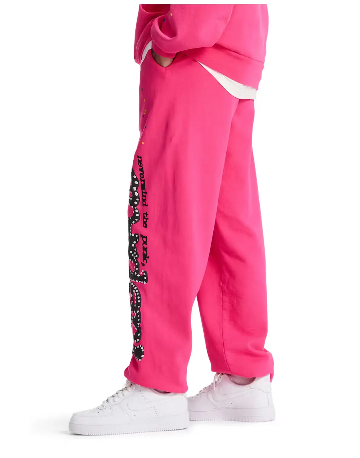 Sp5der P*NK V2 Sweatpant Pink