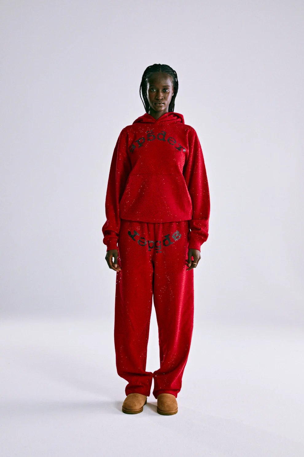 SP5DER VVS HOODIE RED
